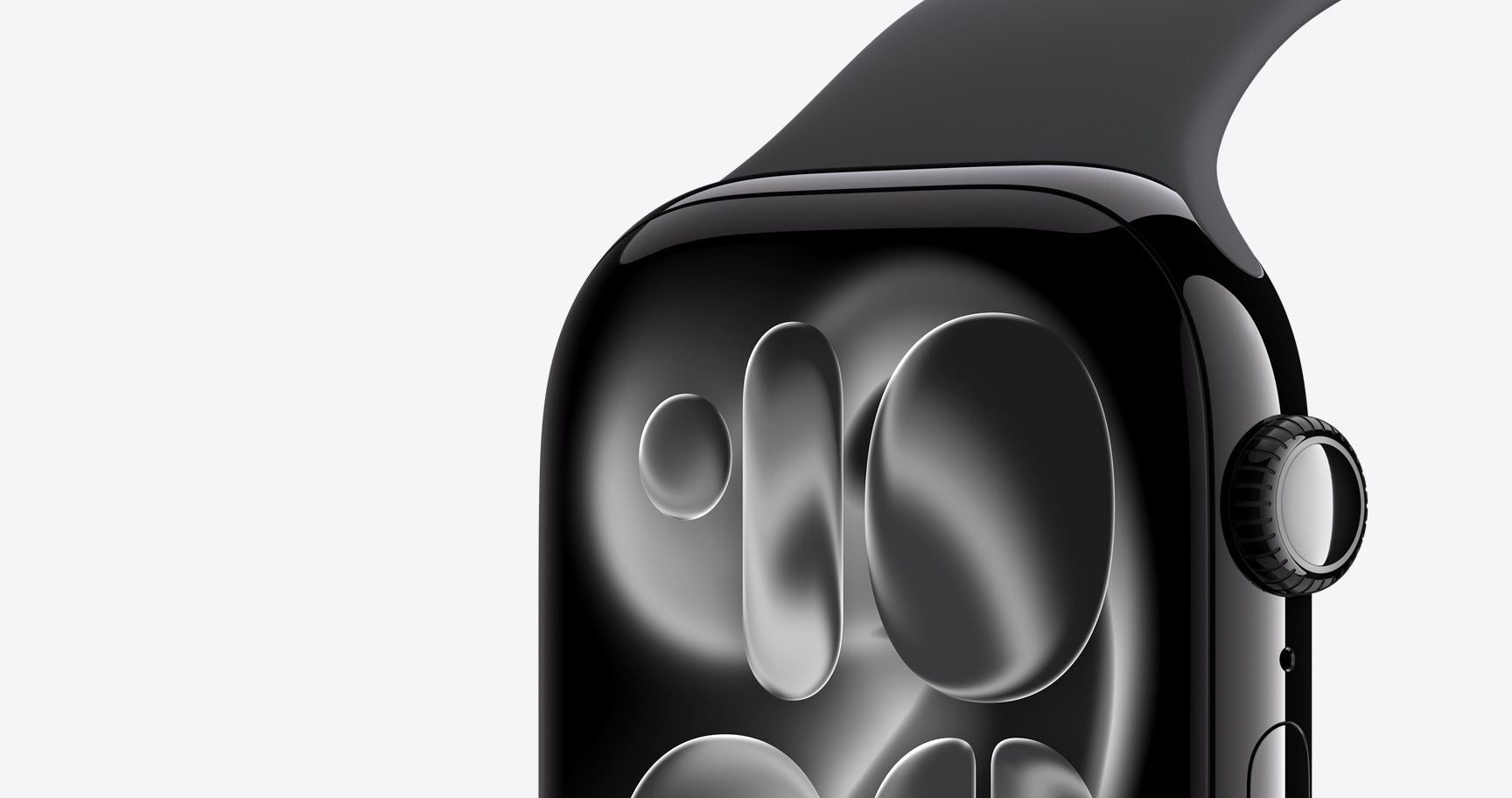 Apple Watch Series 11 46MM Jet Black Aluminum with Sport Band